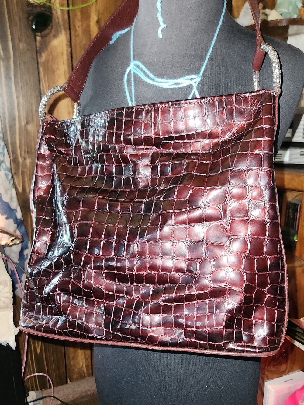 Patent Leather Brighton Bag
